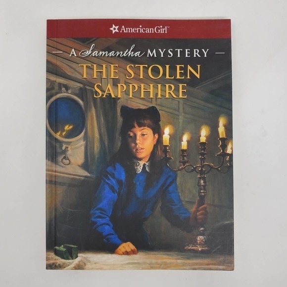 American Girl A Samantha Mystery The Stolen Sapphire Book Lot of 2 - Picture 4 of 7